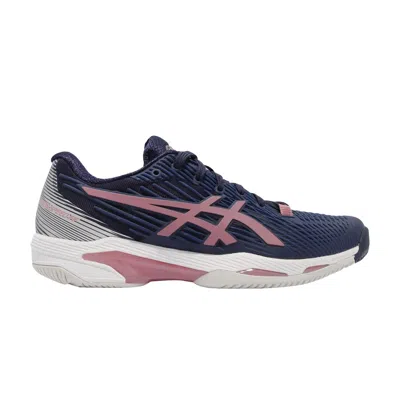Pre-owned Asics Wmns Solution Speed Ff 2 'peacoat Smokey Rose' In Blue