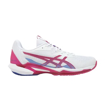 Pre-owned Asics Wmns Solution Speed Ff 3 'white Bright Rose' | Women's Size 9.5