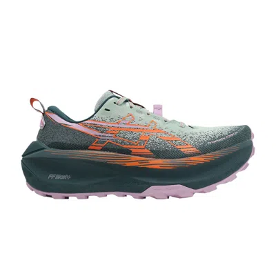 Pre-owned Asics Wmns Trabuco Max 4 'cold Moss Nova Orange' | Green | Women's Size 5.5