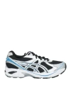 Asics Woman Sneakers Black Size 7.5 Textile Fibers In Black