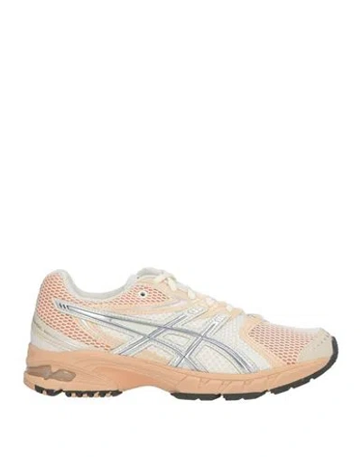 Asics Woman Sneakers Blush Size 7.5 Textile Fibers, Synthetic Material In Pink