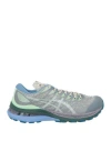 Asics Woman Sneakers Grey Size 9 Textile Fibers, Rubber