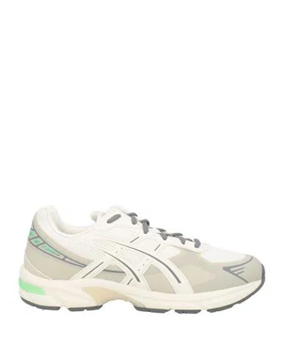 Asics Woman Sneakers Off White Size 9.5 Textile Fibers