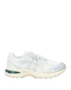 Asics Woman Sneakers White Size 6 Textile Fibers, Synthetisches Material, Gore-tex In White