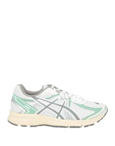 Asics Woman Sneakers White Size 8 Textile Fibers, Synthetic Material