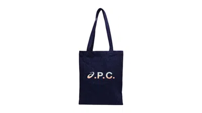 Pre-owned Asics Women's  X Apc Lou Tote Bag In Indigo
