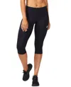 Asics Women's Core Capri Tights In Performance Black In Multi