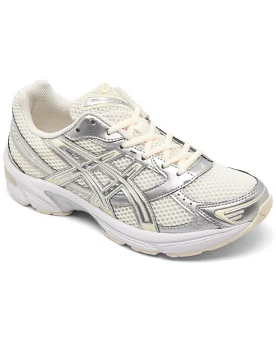Asics Women's Gel-1130 Running Sneakers From Finish Line In Cream/pure Silver