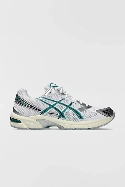 ASICS WOMEN'S GEL-1130 SNEAKER IN WHITE/RAINY LAKE, WOMEN'S AT URBAN OUTFITTERS