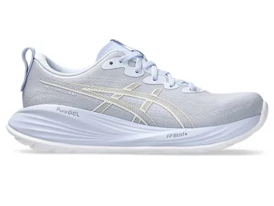 Asics Women's Gel-cumulus 27 Running Shoes In Blue Fade White In Gray