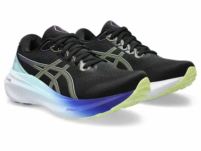 Asics Women's Gel-kayano 30 Running Shoes In Black/glow