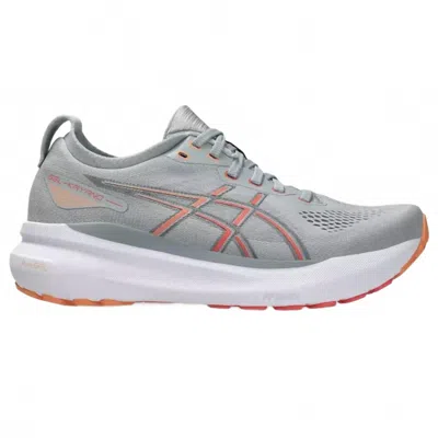 Asics Women's Gel-kayano 31 Running Shoes In Piedmont Grey/papaya In Multi