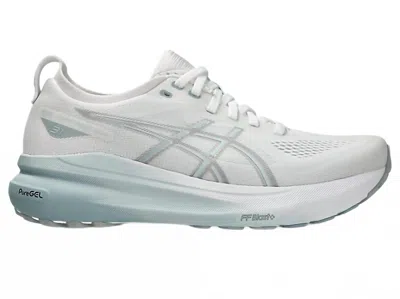 Asics Women's Gel-kayano 31 Shoes In White/dolphin Grey In Multi