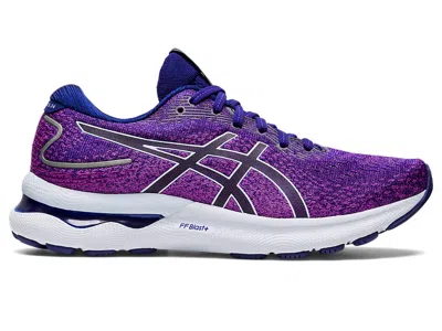 Asics Women's Gel-nimbus 24 Running Shoes In Orchid/soft Sky In Multi