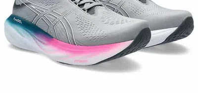 Asics Women's Gel Nimbus 25 Shoes In Sheetrock White In Multi