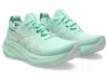 Asics Gel-nimbus 26 Wide 1012b602-300 Womens 5.5 Mint Tint Running Shoes Zpo3052