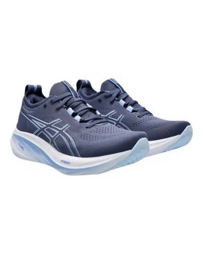 Asics Women's Gel Nimbus 26 Running Shoes In Thunder Blue/sapphire In Multi
