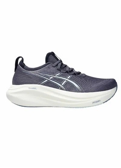 Asics Women's Gel-nimbus 27 Running Shoes In Indigo Fog/cool Grey In Gray