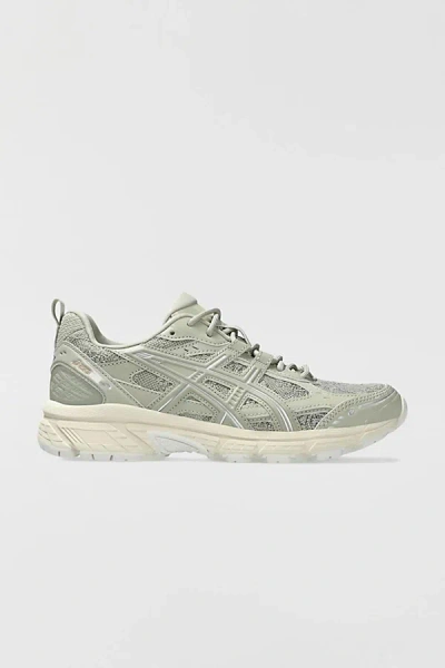 Asics Women's Gel-nunobiki Lace Sneaker In Dried Leaf Green/pure Silver, Women's At Urban Outfitters In Animal Print