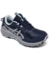 Asics Women's Gel Venture 10 Trail Running Sneakers From Finish Line In Midnight,gravel
