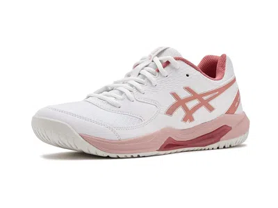 Asics Women's Gel-dedicate 8 Tennis Shoe Women's Shoes White/rose Rouge: 10 B - Medium