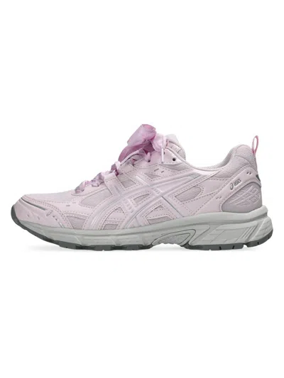 Asics Women's Gel-nunobiki Mesh Low-top Sneakers In Purple