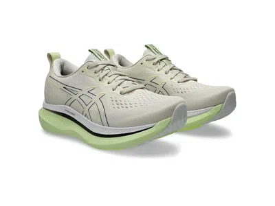 ASICS WOMEN'S GLIDERIDE MAX WOMEN'S RUNNING SHOES BIRCH/BLACK: 10.5 B - MEDIUM