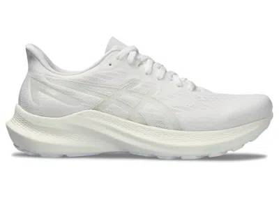 Asics Women's Gt-2000 12 Shoes In White/sapphire In Multi