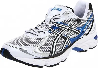 Asics Women's Gt 2140 Running Shoes In White/navy