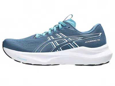 Asics Women's Gt-2000 14 Running Shoes In Winter Sea/white In Blue