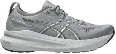 Asics Women's Kayano 31 Sneaker In Sheet Rock/white In Gray