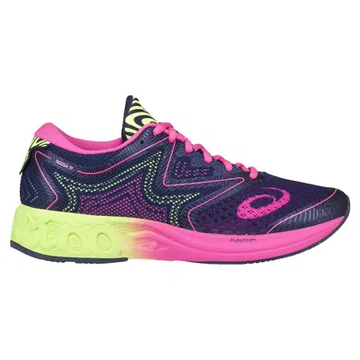 Asics Women's Noosa Ff Running Shoes In Blue/hot Pink In Multi