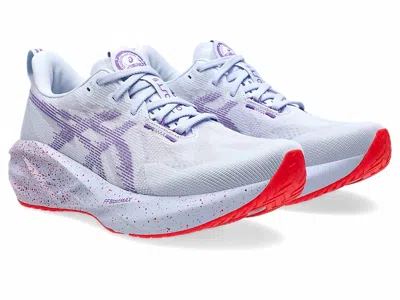 Asics Women's Novablast 5 Shoes In Limited Tokyo Edition: Blue Fade/edo Purple In White