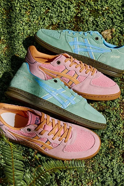 Asics Women's Skyhand Og Sportstyle Sneaker In Peppermint/stone Wash, Women's At Urban Outfitters In Multi