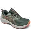Asics Women's Venture 9 Trail Running Sneakers From Finish Line In Ivy,papaya