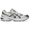 Asics Gel-1130 Cream/reddish Brown Sneaker In Cream/reddish Brown