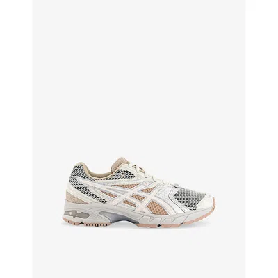 Asics Womens Lake Grey Mineral Beige Gel-ds 14 Woven Trainers