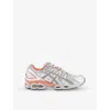 Asics Womens Cloud Grey Clay Grey Gel Nimbus 9 Woven Trainers