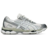 Asics Lightweight Running Sneakers Featuring Mesh Panels In Gray