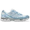 Asics Unisex Gel-nyc 2055 Sneakers In Cream/artic Sky