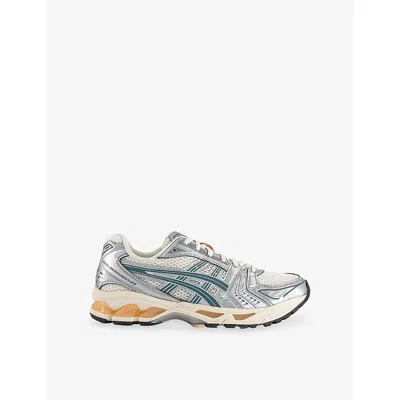 Asics Womens Cream Ironclad Gel-kayano 14 Mesh Low-top Trainers Eur 39.5 / 6.5 Uk