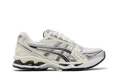 Pre-owned Asics Womens Gel Kayano 14 'white Midnight' 1202a056-109 In White/midnight