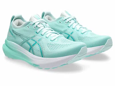 Asics Womens Gel-kayano 31 Running Shoes In Illuminate Mint/pure Silver