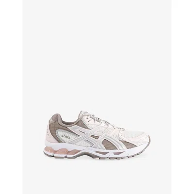Asics Womens Gel Nimbus 10.1 Mesh Trainers Cream Pink Cloud Eur 37.5 / 4.5 Uk