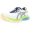 Asics Womens Lace-up Casual And Fashion Sneakers In White