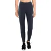Asics Womens Logo Polyester Athletic Tights In Blue