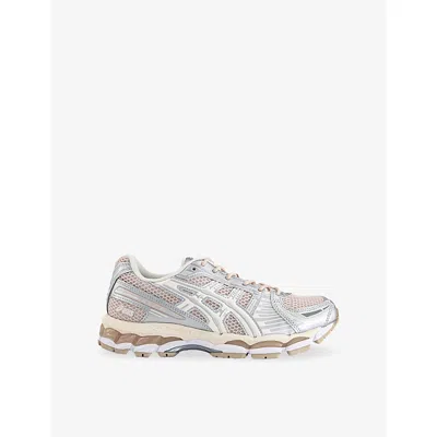 Asics Womens Mineral Beige Cream Gel-kayano 12.1 Woven Trainers In Multi