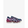 Asics Womens Ndependence Blue Pure Si Gel-kayano 20 Mesh Low-top Trainers