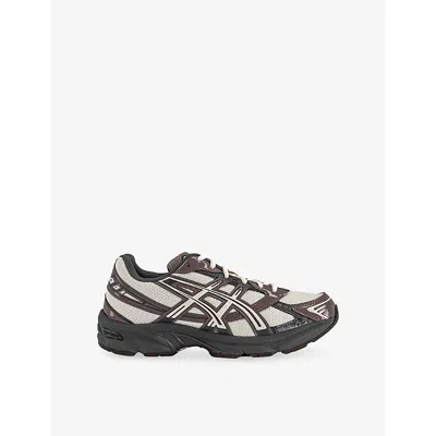 Asics Womens Oatmeal Obsidian Grey Gel 1130 Mesh Trainers