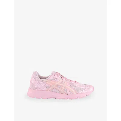 Asics Womens Pink Salt Pink Salt Jog 100s Mesh Trainers